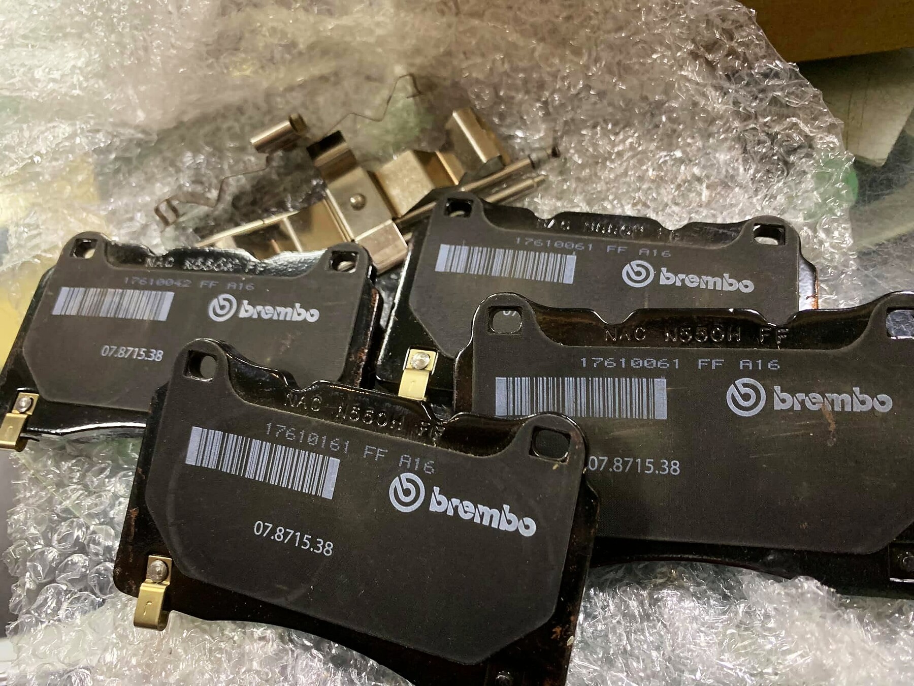 Brembo 來令片施工紀錄